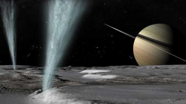 НАСА выложили в сеть качественный снимок Энцелада