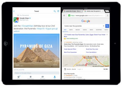 В Chrome для iOS появился Split View и автозаполнение полей