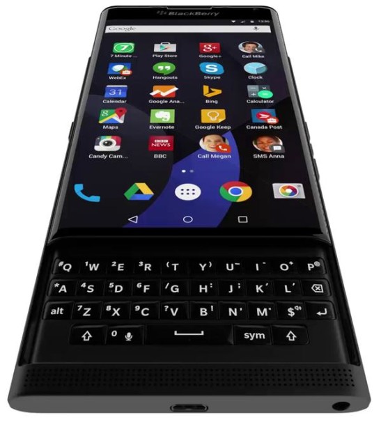 Blackberry выпустила 1-ый смартфон на базе андроид