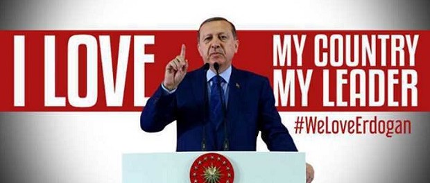 Власти Турции обвинили социальная сеть Twitter в цензуре за удаление #WeLoveErdogan