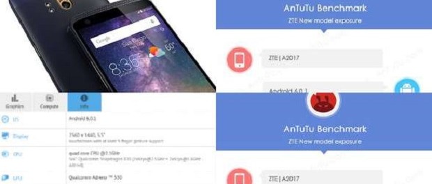 ZTE Axon 2 набрал 140 тыс. баллов в AnTuTu Benchmark
