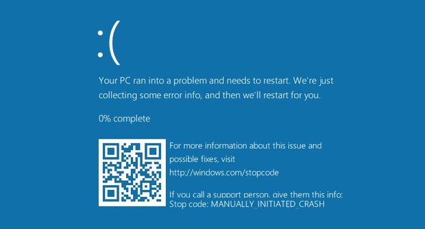 Microsoft обновила «синий экран смерти» Windows 10