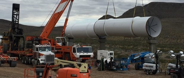 В США благополучно испытали мотор «вакуумного поезда» Hyperloop