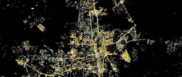 Космонавт Рязанский обнародовал снимок Краснодара, сделанный с борта МКС
