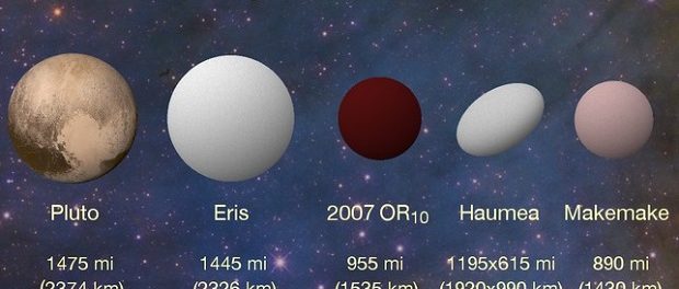 NASA показало 3-ю по величине карликовую планету Солнечной системы на видео