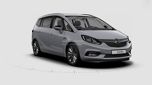 Рассекречена внешность Опель Zafira