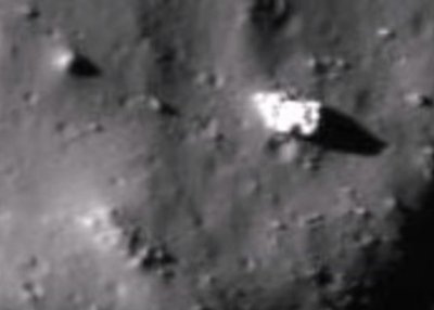 На Луне отыскали следы инопланетной базы?