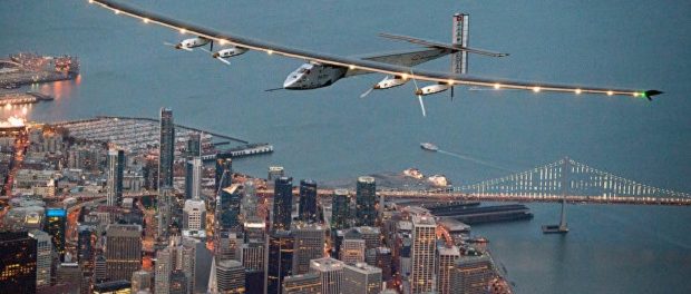 Solar Impulse 2 летит из Севильи в Каир в рамках кругосветного путешествия