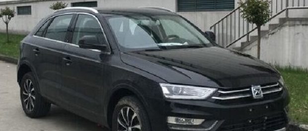 Фото электрического кроссовера Zotye SR7 заполонили интернет