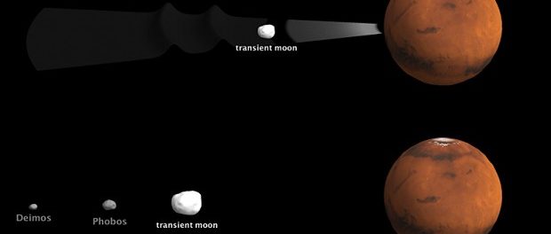 Учёные обнаружили 3-ю луну Марса и поведали о появлении других