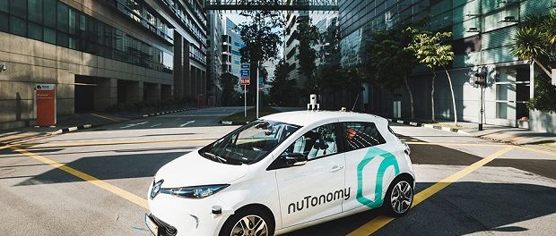 В Сингапуре запустили первое в мире беспилотное такси