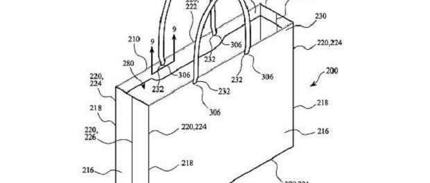 Apple запатентовала обыденный бумажный пакет