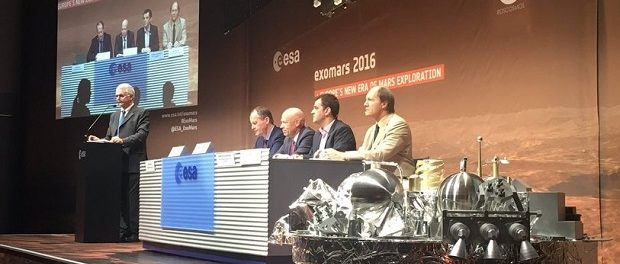 В Европейском космическом центре потеряли связь с севшим на Марс зондом Schiaparelli