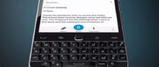 BlackBerry выпустит новый смартфон с клавиатурой