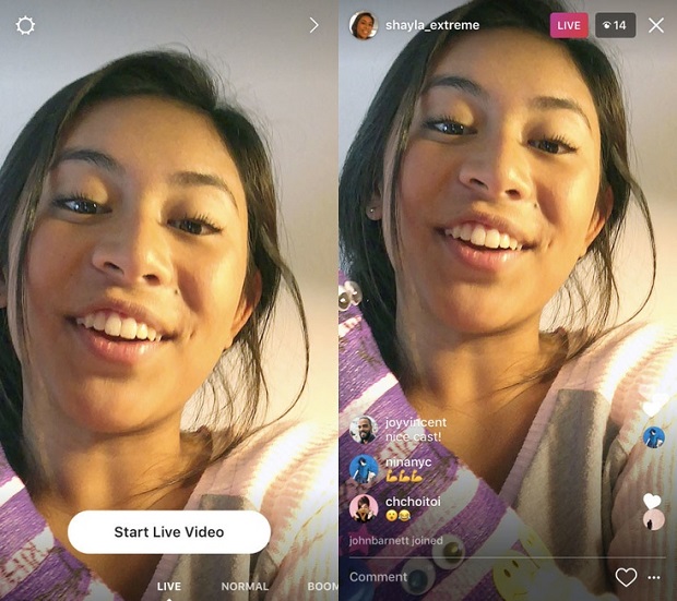 Социальная сеть Instagram открыл доступ к прямым трансляциям в разделе Stories для русских пользователей