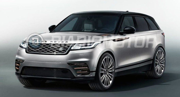 В Сети полностью рассекретили новый кроссовер Range Rover Velar (фото)