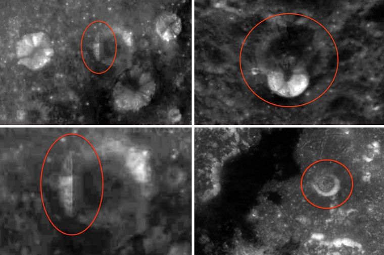 На Луне обнаружены необычные сооружения