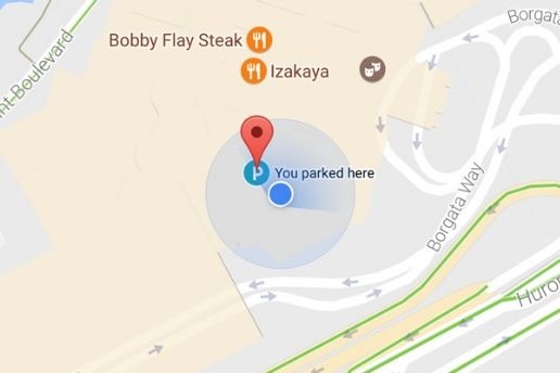 Google Maps выведет из лабиринта парковок