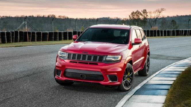 В Нью-Йорке презентуют Jeep Grand Cherokee Trackhawk 2018