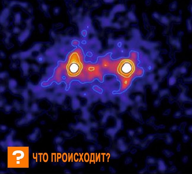 Астрофизики в первый раз получили фотографии «нитей» черной материи