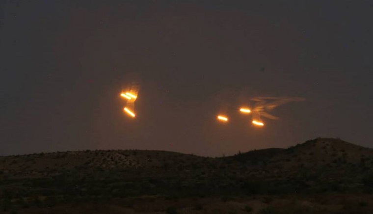 Загадочные огни в штате Аризона