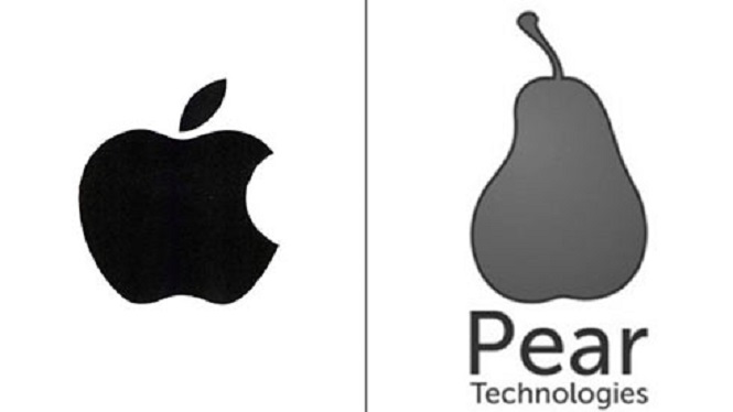 Apple запретила Pear Technologies регистрировать логотип с силуэтом груши