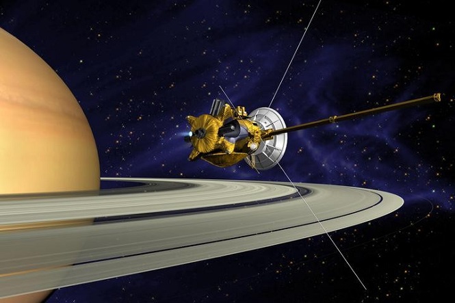 Зонд «Cassini» сгорит на заключительном этапе исследования Сатурна