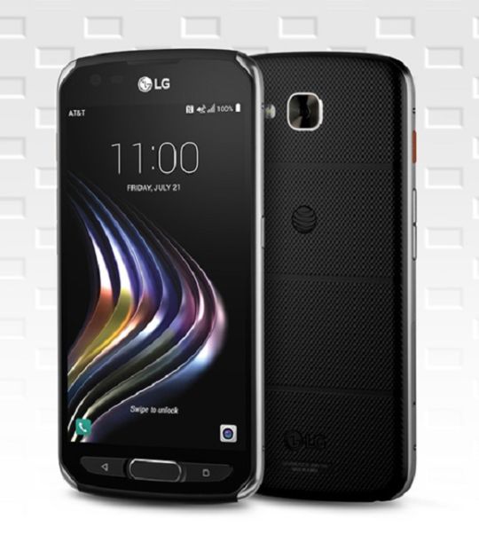 LG X venture — защищенный смартфон с QuickButton