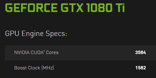 Уточнения по базовой частоте GeForce GTX 1080 Ti Founders Edition