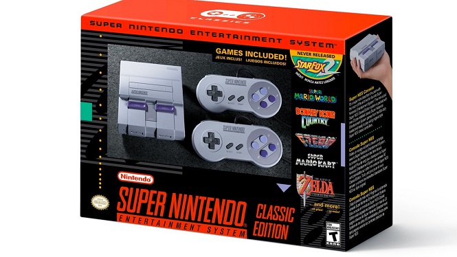 Nintendo возобновляет продажи легендарной приставки SNES