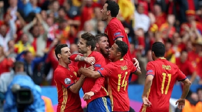Испания U21 одержала разгромную победу над Македонией U21