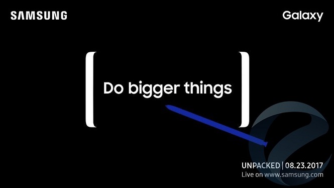 Самсунг Galaxy Note 8 представят 23 августа. размещены фото и характеристики