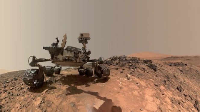 Пятую годовщину на Марсе празднует марсоход Curiosity