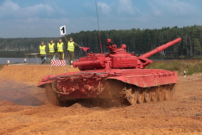 Белорусский танковый экипаж стал вторым в «Индивидуальной гонке» в Алабино