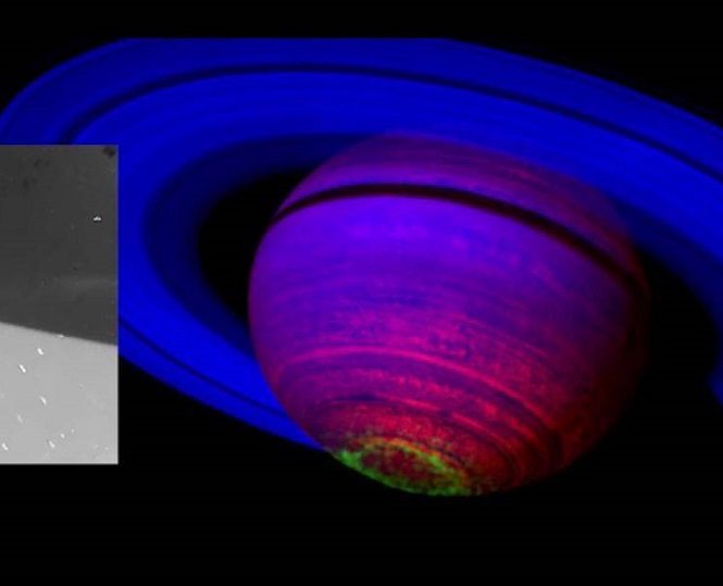 Ученые в первый раз засняли рассвет на Сатурне
