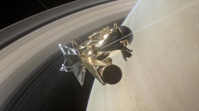 Вспыхнул и испарился: NASA опубликовало видео последних мгновений «жизни» Cassini