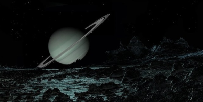 Уфологи обнаружили на спутнике Сатурна обломки разбившегося НЛО
