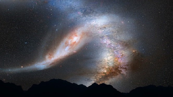 Учёные узнали, когда произойдёт столкновение Андромеды и Млечного Пути