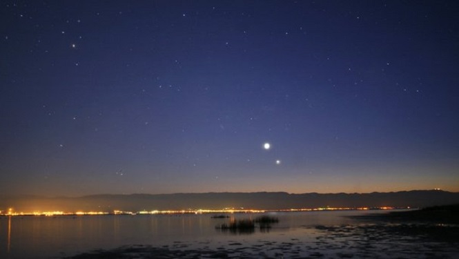 Москвичи увидят сближение Луны, Марса, Венеры и Юпитера на утреннем небе