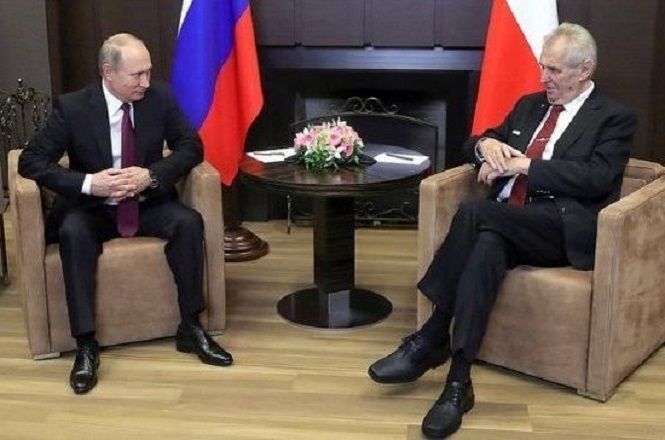 Президент Чехии вновь призвал РФ и Запад отказаться от санкций