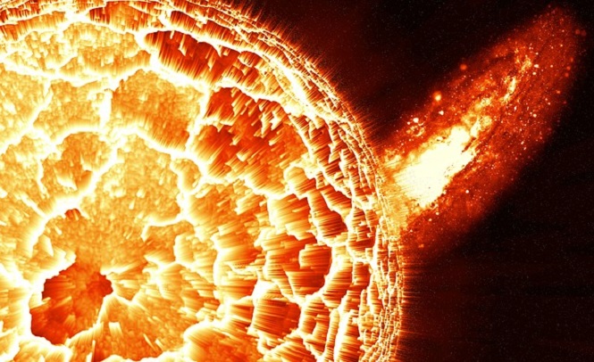 Ученые: Сверхмощный взрыв произошел в далекой галактике
