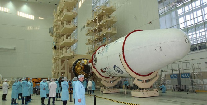 Ракета «Союз-2» выведет в космос два русских и 17 иностранных спутников