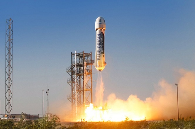 Blue Origin запустила новейшую версию ракеты New Shepard