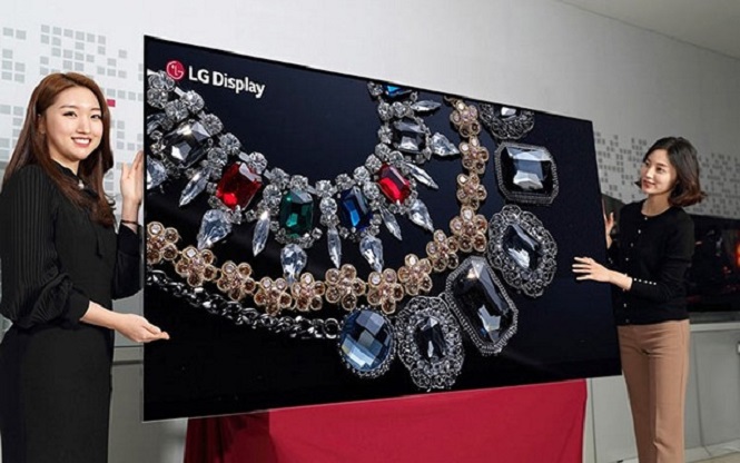 LG показала 1-ый в мире 8K OLED-дисплей