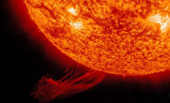 Ученые: выброс солнечной плазмы в четверг повлияет на магнитное поле