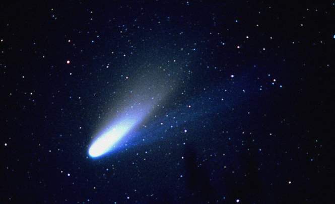 Из чего состоит комета Галлея?