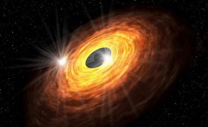 Загадочное мерцание вокруг черной дыры в центре Млечного Пути