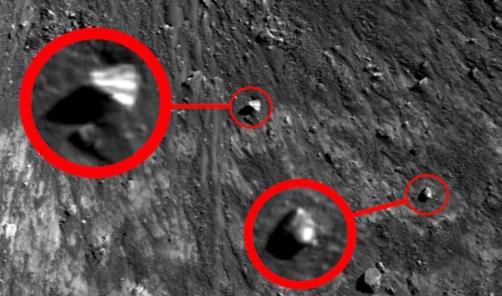 Уфолог обнаружил на Луне пирамидальный НЛО