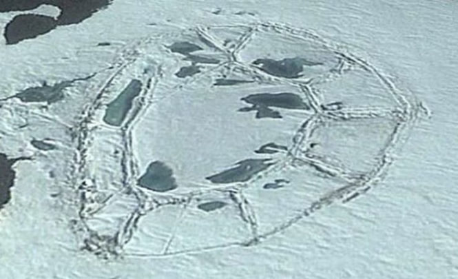 Загадочные сооружения обнаружены в малоизученном районе Антарктиды