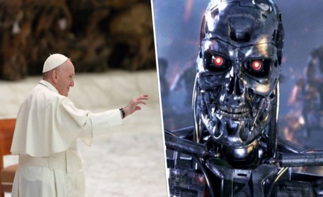 Папа Франциск призвал молиться за роботов и искусственный интеллект